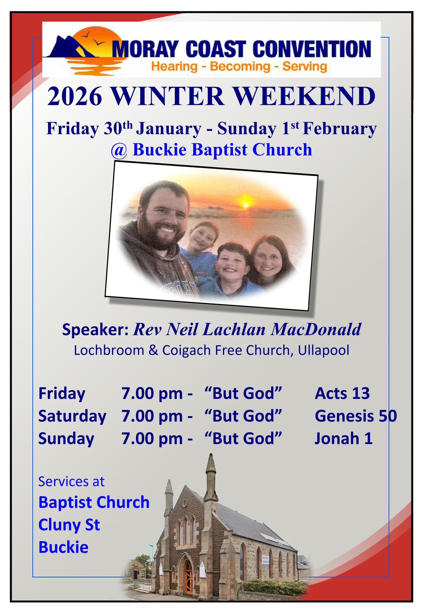 MORAY COAST CONVENTION - WINTER WEEKEND